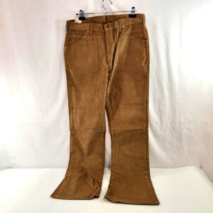 Lee Riders Boot Cut Tan Corduroy Men's Pants  34,36x34